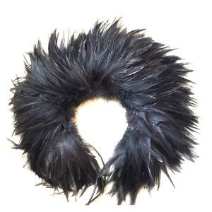 Brunello Cucinelli Rooster Feather Collar Necklace